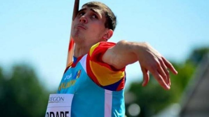 Andrian Mardare who won gold medal at javelin throw World Universiade has returned home 