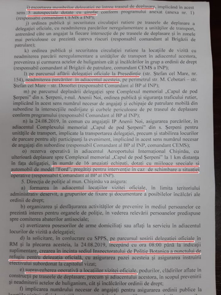 Was Russian Minister's visit to Moldova official? Check provision signed by GPI chief Gheorghe Balan