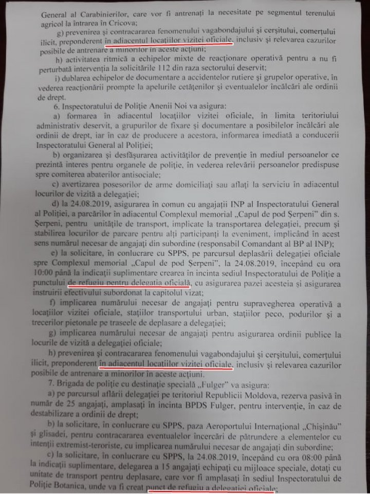 Was Russian Minister's visit to Moldova official? Check provision signed by GPI chief Gheorghe Balan