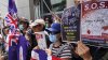 Hongkongers rally for UK support the former British colony