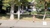 No comment: Naked woman walks down Chisinau street without reason declared (VIDEO +18)