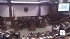 The moment when three MPs left the Parlaiment's plenary when Igor Dodon came to the rostrum