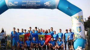 Moldova's Vulturii won three gold medals and two silver medals at World Dragon boat Championship 