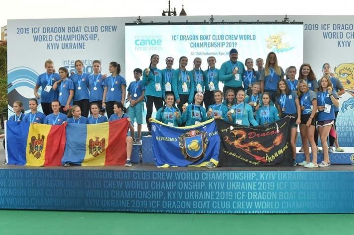 Moldova's Vulturii won three gold medals and two silver medals at World Dragon boat Championship 