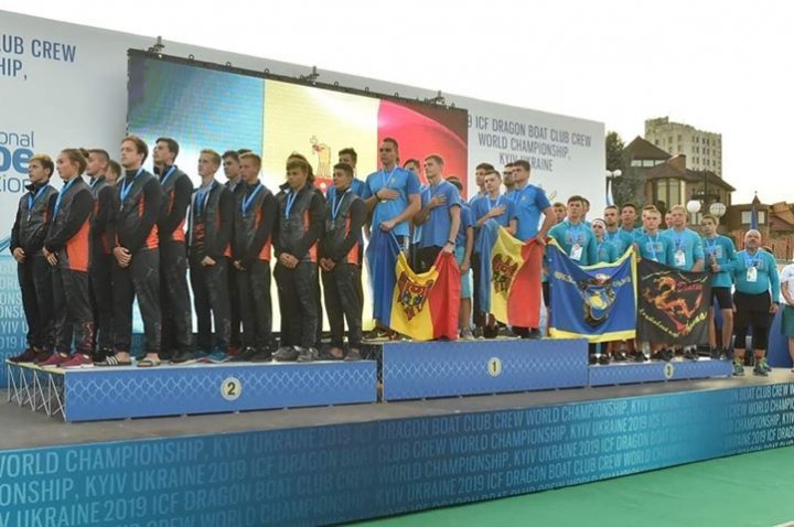 Moldova's Vulturii won three gold medals and two silver medals at World Dragon boat Championship 