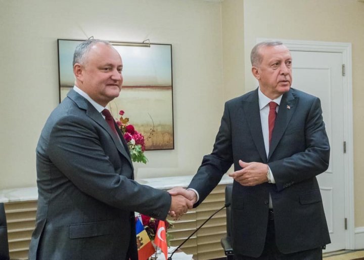  Igor Dodon in New York: He shook hands with Iohannis and took pictures with Trump