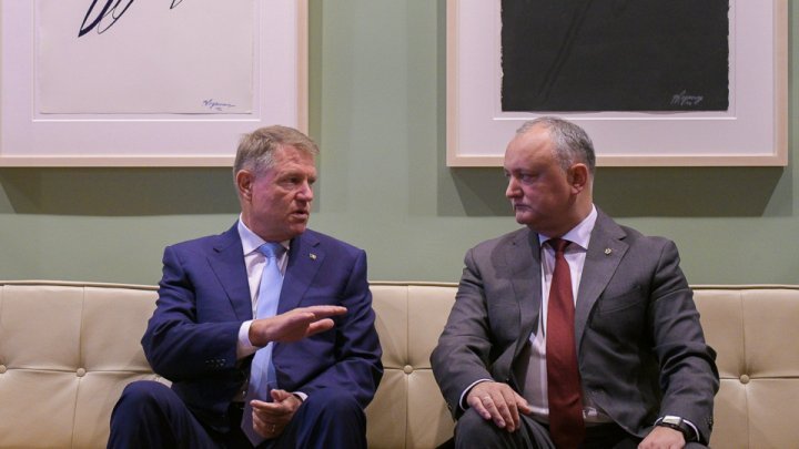 Klaus Iohannis to Dodon: It's important to avoid any solution that involves the federalization of the Republic of Moldova 