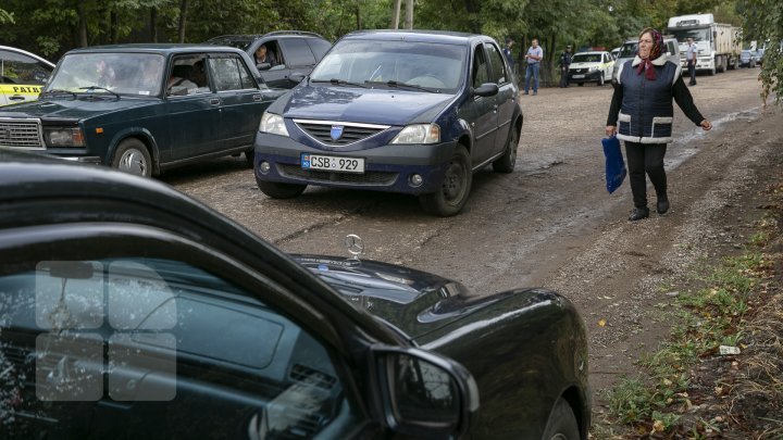 Locals of Grigorăuca blocked traffic as a sign of protest (photo report)