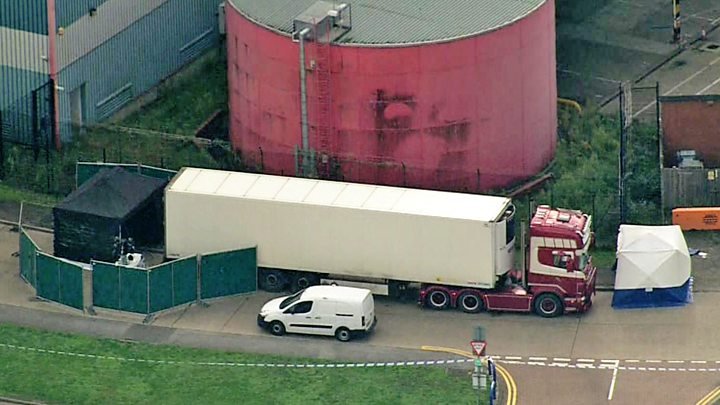 39 dead bodies found in UK truck container travelling from Bulgaria 