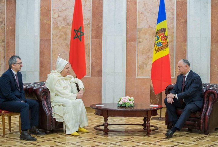 Igor Dodon received letters of accreditation from seven ambassadors