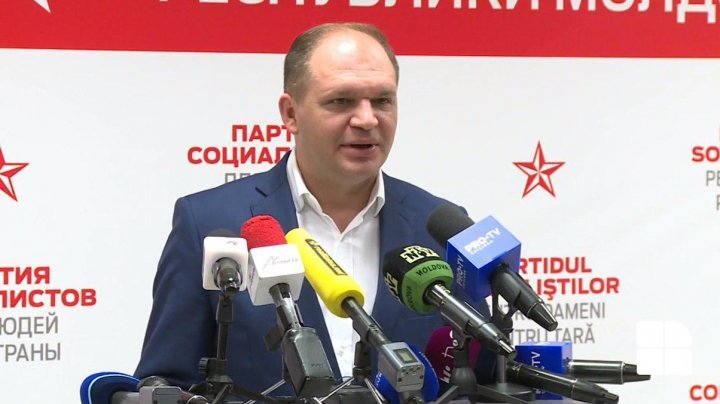 Candidates Ion Ceban and Andrei Nastase on exit poll results 