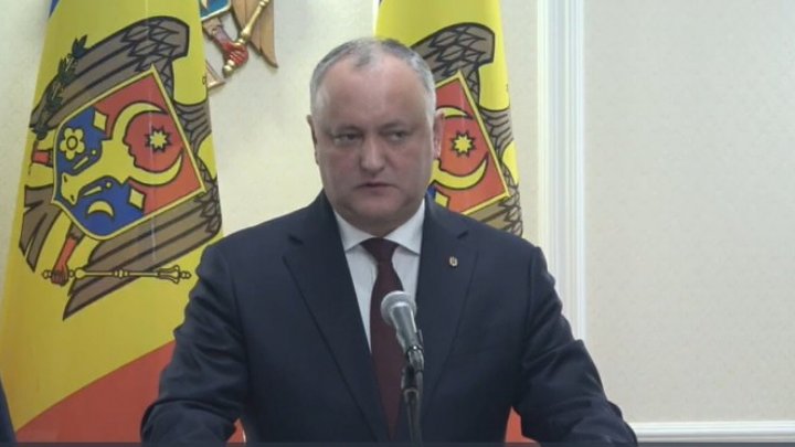 President Dodon on PSRM-PDM coalition and government reshuffle