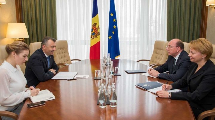 PM Ion Chicu met with Russian Ambassador Oleg Vasnetsov