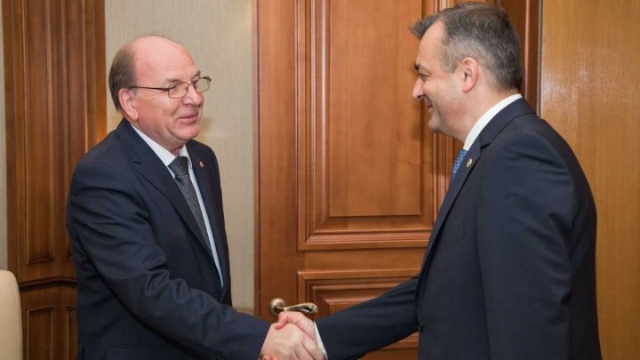 PM Ion Chicu met with Russian Ambassador Oleg Vasnetsov