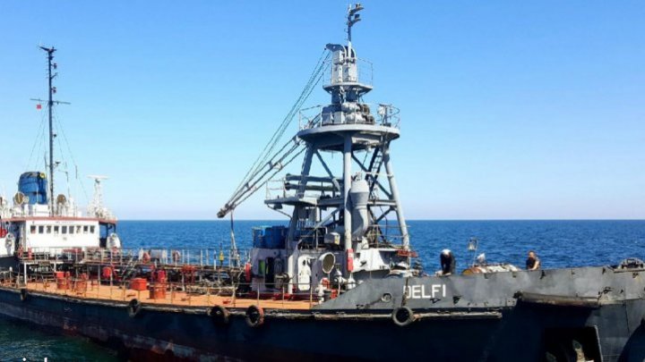 A tanker under Moldovan flag failed near Odessa 