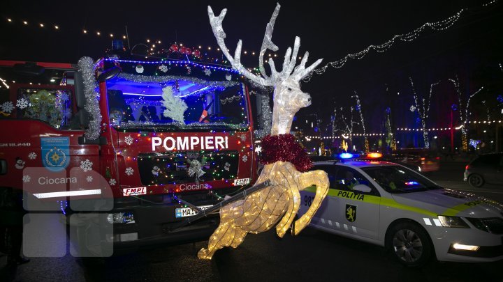 Christmas Caravan of Rescuers and Firefighters set off its journey (photo report)