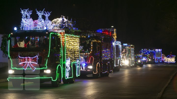 Christmas Caravan of Rescuers and Firefighters set off its journey (photo report)