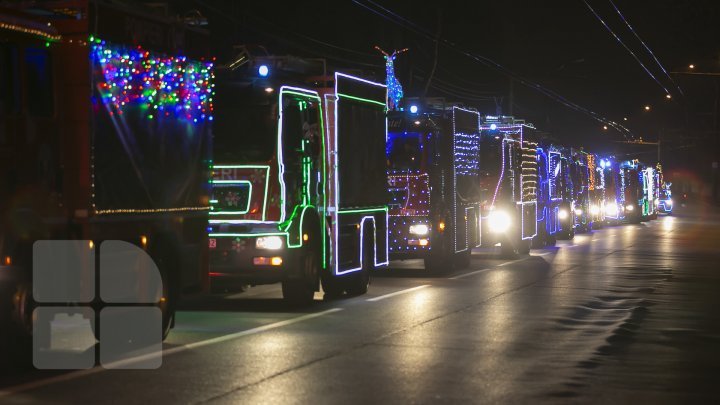 Christmas Caravan of Rescuers and Firefighters set off its journey (photo report)