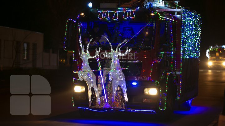 Christmas Caravan of Rescuers and Firefighters set off its journey (photo report)