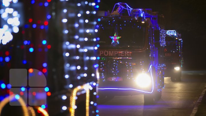 Christmas Caravan of Rescuers and Firefighters set off its journey (photo report)