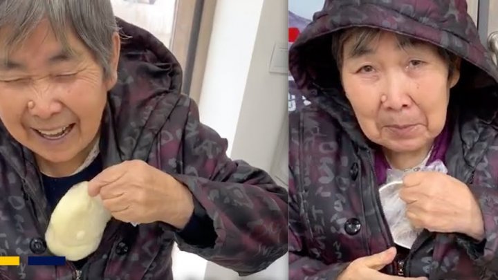 Chinese grandmother's heartwarming food delivery for grandson makes her an internet star 