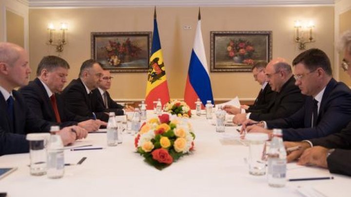 Moldovan PM Ion Chicu met with his Russian counterpart Mikhail Mishustin