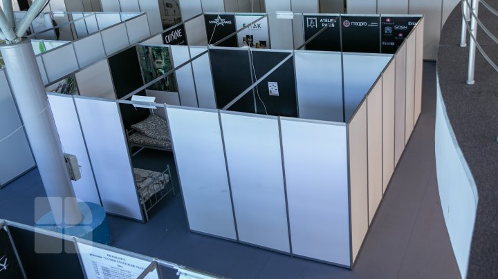 Chisinau COVID-19 Center received the first patients (photo report)