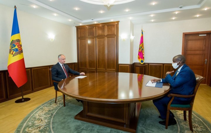 President Igor Dodon met with US Ambassador E.S. Dereсk J. Hogan