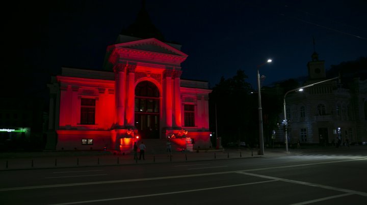 Chisinau night lights (photo reports)