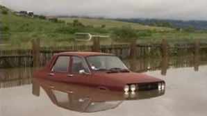 Ploile torenţiale au lovit din nou câteva judeţe din România 