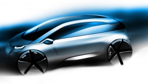Constructorul auto BMW a făcut publice primele poze cu maşina electrică Megacity 