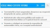 Vezi care au fost cele mai citite știri din această săptămână pe portalul publika.md