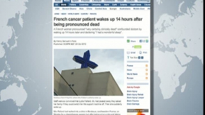 O femeie de 60 de ani şi-a revenit, după ce fusese declarată "moartă clinic" 