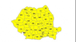 Meteorologii au emis cod galben de ninsori şi viscol pentru 6 judeţe din România