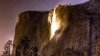 "Cascadă de foc" în Parcul Naţional Yosemite, California VEZI VIDEO