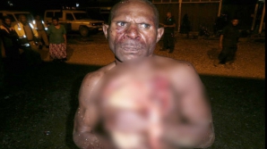 ŞOCANT! Şi-a mâncat copilul abia născut în faţa vecinilor 