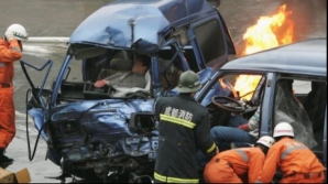 Cea mai periculoasă intersecţie din lume VEZI VIDEO