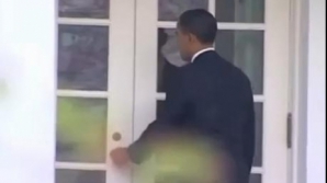Uşile de la Casa Albă, încuiate pentru Barack Obama VIDEO