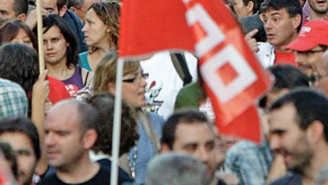 Mii de persoane protestează în 50 de oraşe din Spania