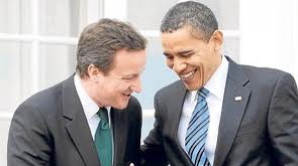 Obama s-a întâlnit cu premierul David Cameron VEZI CE AU DISCUTAT