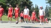 Echipa lui Ştefan Stoica a făcut o plimbare înainte de meci