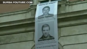 Doi jurnalişti francezi, luaţi ostatici în Afghanistan în urmă cu 18 luni, au fost eliberaţi