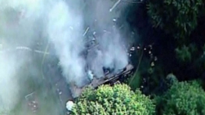 Un avion s-a PRĂBUŞIT peste o casă VIDEO