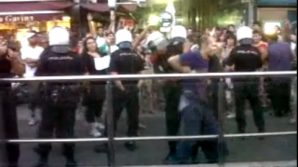 Peste 300 de oameni au manifestat la Las Palmas faţă de desfiinţarea unei tabere