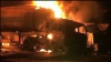 Camioane NATO ce transportau carburanţi au fost distruse