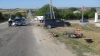 O femeie a decedat după ce a fost spulberată de pe şosea, cu tot cu motoretă