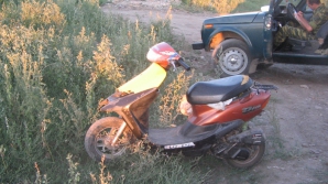 Spre Ucraina cu scuterul și cânepă verde în rucsac