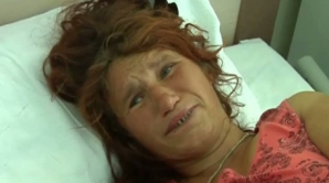 Însărcinată în luna a opta a fost bătută de soţ cu furca pentru că nu a vrut să meargă la câmp VIDEO