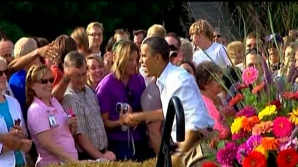 Barack Obama într-un turneu pre-electoral