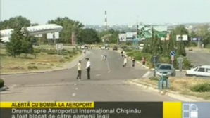 Alerta cu bombă de pe Aeroportul Internaţional Chişinău a fost falsă